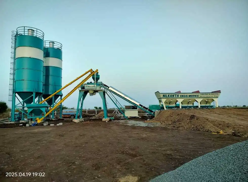 Why Concrete Batching Plant Are Ideal for Construction - Nilkanth Engineering Works
