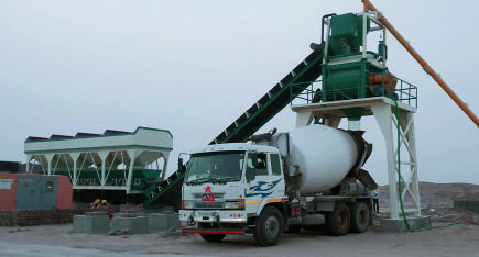 Ready Mix Concrete Batching Plant - Nilkanth Engineering Works