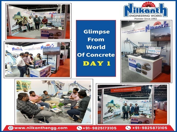 World Of concrete Mumbai October 2022 - Nilkanth Engineering Works