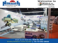 World Of concrete Mumbai October 2022 - Nilkanth Engineering Works