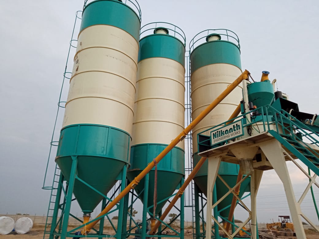 Cement/Flyash Storage Silo Ne 40/60/80/100 MT Highlights